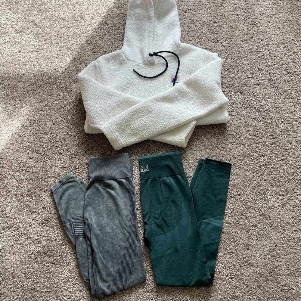 Victoria’s Secret PINK Hoodie and Legging Set